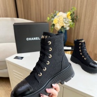 Cheap Chanel Boots For Women #1245901 Replica Wholesale [$105.00 USD] [ITEM#1245901] on Replica Chanel Boots