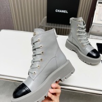 Cheap Chanel Boots For Women #1245903 Replica Wholesale [$105.00 USD] [ITEM#1245903] on Replica Chanel Boots