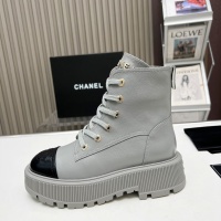 Cheap Chanel Boots For Women #1245903 Replica Wholesale [$105.00 USD] [ITEM#1245903] on Replica Chanel Boots