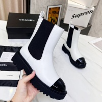 Cheap Chanel Boots For Women #1245909 Replica Wholesale [$105.00 USD] [ITEM#1245909] on Replica Chanel Boots