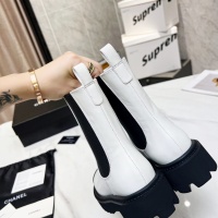 Cheap Chanel Boots For Women #1245909 Replica Wholesale [$105.00 USD] [ITEM#1245909] on Replica Chanel Boots