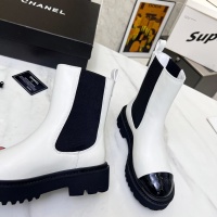 Cheap Chanel Boots For Women #1245909 Replica Wholesale [$105.00 USD] [ITEM#1245909] on Replica Chanel Boots