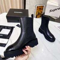 Cheap Chanel Boots For Women #1245910 Replica Wholesale [$105.00 USD] [ITEM#1245910] on Replica Chanel Boots