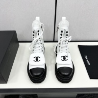 Cheap Chanel Boots For Women #1245930 Replica Wholesale [$132.00 USD] [ITEM#1245930] on Replica Chanel Boots