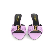 Cheap Yves Saint Laurent YSL Slippers For Women #1245964 Replica Wholesale [$85.00 USD] [ITEM#1245964] on Replica Yves Saint Laurent YSL Slippers