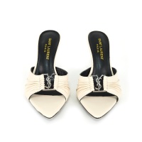 Cheap Yves Saint Laurent YSL Slippers For Women #1245986 Replica Wholesale [$85.00 USD] [ITEM#1245986] on Replica Yves Saint Laurent YSL Slippers