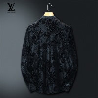 Cheap Louis Vuitton LV Shirts Long Sleeved For Men #1246432 Replica Wholesale [$56.00 USD] [ITEM#1246432] on Replica Louis Vuitton LV Shirts