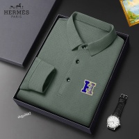 Hermes T-Shirts Long Sleeved For Men #1247102