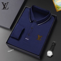 Cheap Louis Vuitton LV T-Shirts Long Sleeved For Men #1247128 Replica Wholesale [$40.00 USD] [ITEM#1247128] on Replica Louis Vuitton LV T-Shirts