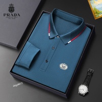 Prada T-Shirts Long Sleeved For Men #1247147