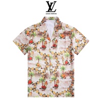 Cheap Louis Vuitton LV Shirts Short Sleeved For Men #1247191 Replica Wholesale [$36.00 USD] [ITEM#1247191] on Replica Louis Vuitton LV Shirts