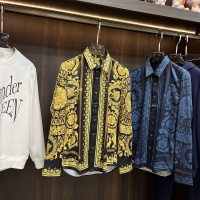 Cheap Versace Shirts Long Sleeved For Men #1247198 Replica Wholesale [$85.00 USD] [ITEM#1247198] on Replica Versace Shirts