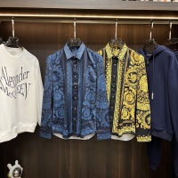 Cheap Versace Shirts Long Sleeved For Men #1247199 Replica Wholesale [$85.00 USD] [ITEM#1247199] on Replica Versace Shirts