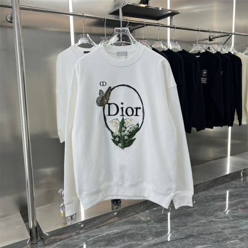 Cheap Christian Dior Hoodies Long Sleeved For Unisex #1247338 Replica Wholesale [$60.00 USD] [ITEM#1247338] on Replica Christian Dior Hoodies