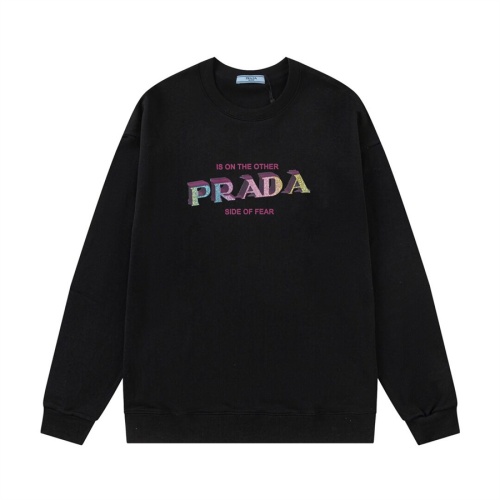 Cheap Prada Hoodies Long Sleeved For Unisex #1247348 Replica Wholesale [$56.00 USD] [ITEM#1247348] on Replica Prada Hoodies