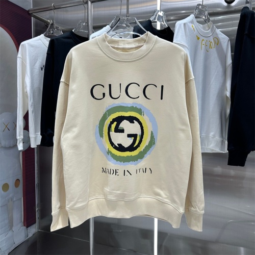 Cheap Gucci Hoodies Long Sleeved For Unisex #1247375 Replica Wholesale [$60.00 USD] [ITEM#1247375] on Replica Gucci Hoodies