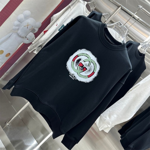 Cheap Gucci Hoodies Long Sleeved For Unisex #1247380 Replica Wholesale [$60.00 USD] [ITEM#1247380] on Replica Gucci Hoodies