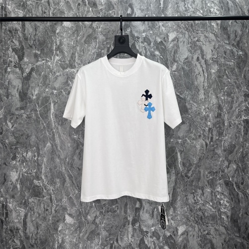 Cheap Chrome Hearts T-Shirts Short Sleeved For Unisex #1247407 Replica Wholesale [$52.00 USD] [ITEM#1247407] on Replica Chrome Hearts T-Shirts