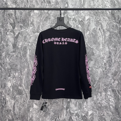 Cheap Chrome Hearts T-Shirts Long Sleeved For Unisex #1247409 Replica Wholesale [$56.00 USD] [ITEM#1247409] on Replica Chrome Hearts T-Shirts