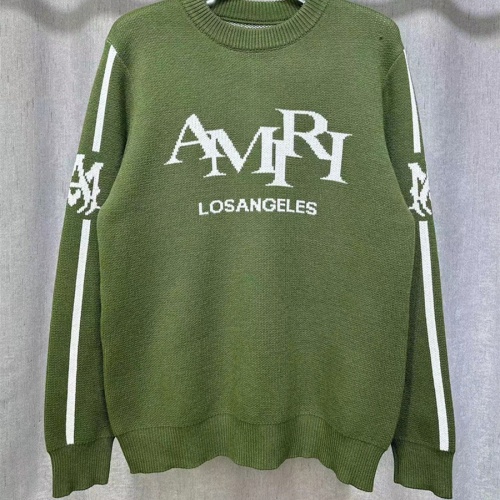 Cheap Amiri Sweaters Long Sleeved For Unisex #1247415 Replica Wholesale [$52.00 USD] [ITEM#1247415] on Replica Amiri Sweaters