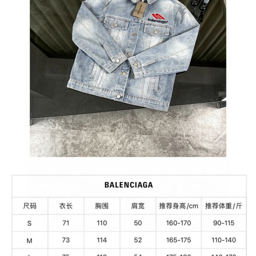 Cheap Balenciaga Jackets Long Sleeved For Unisex #1247490 Replica Wholesale [$68.00 USD] [ITEM#1247490] on Replica Balenciaga Jackets