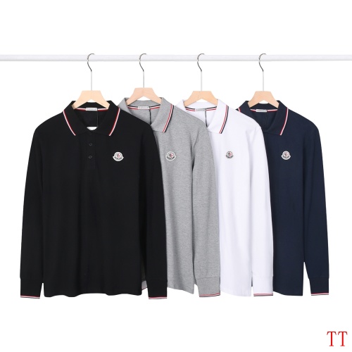 Cheap Moncler T-Shirts Long Sleeved For Men #1247531 Replica Wholesale [$42.00 USD] [ITEM#1247531] on Replica Moncler T-Shirts