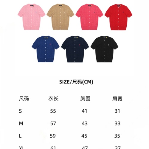 Cheap Ralph Lauren Polo T-Shirts Short Sleeved For Women #1247633 Replica Wholesale [$42.00 USD] [ITEM#1247633] on Replica Ralph Lauren Polo T-Shirts