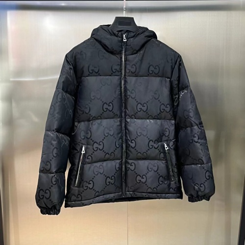 Cheap Gucci Down Feather Coat Long Sleeved For Unisex #1247749 Replica Wholesale [$172.00 USD] [ITEM#1247749] on Replica Gucci Down Feather Coat