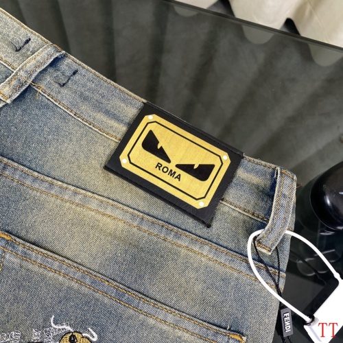 Cheap Fendi Jeans For Unisex #1247776 Replica Wholesale [$52.00 USD] [ITEM#1247776] on Replica Fendi Jeans