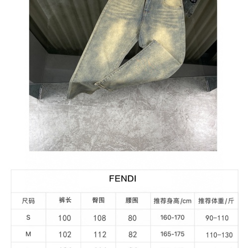 Cheap Fendi Jeans For Unisex #1247776 Replica Wholesale [$52.00 USD] [ITEM#1247776] on Replica Fendi Jeans