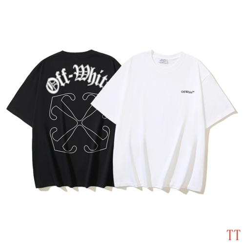 Cheap Off-White T-Shirts Short Sleeved For Unisex #1247784 Replica Wholesale [$29.00 USD] [ITEM#1247784] on Replica Off-White T-Shirts