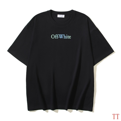 Cheap Off-White T-Shirts Short Sleeved For Unisex #1247790 Replica Wholesale [$29.00 USD] [ITEM#1247790] on Replica Off-White T-Shirts