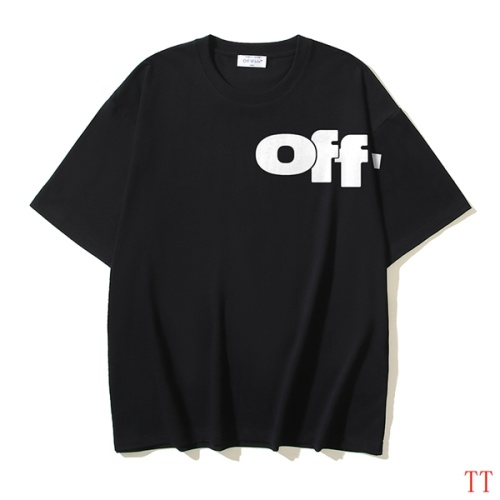 Cheap Off-White T-Shirts Short Sleeved For Unisex #1247792 Replica Wholesale [$32.00 USD] [ITEM#1247792] on Replica Off-White T-Shirts