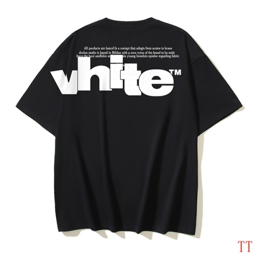 Cheap Off-White T-Shirts Short Sleeved For Unisex #1247792 Replica Wholesale [$32.00 USD] [ITEM#1247792] on Replica Off-White T-Shirts