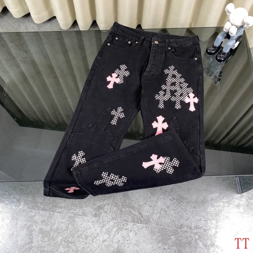 Cheap Chrome Hearts Jeans For Unisex #1247819 Replica Wholesale [$72.00 USD] [ITEM#1247819] on Replica Chrome Hearts Jeans