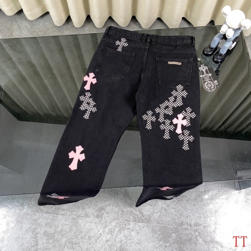 Cheap Chrome Hearts Jeans For Unisex #1247819 Replica Wholesale [$72.00 USD] [ITEM#1247819] on Replica Chrome Hearts Jeans