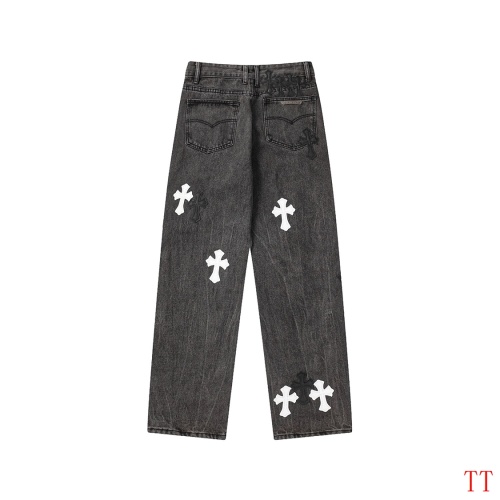 Cheap Chrome Hearts Jeans For Men #1247831 Replica Wholesale [$56.00 USD] [ITEM#1247831] on Replica Chrome Hearts Jeans