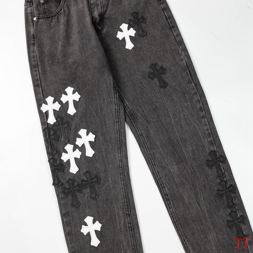 Cheap Chrome Hearts Jeans For Men #1247831 Replica Wholesale [$56.00 USD] [ITEM#1247831] on Replica Chrome Hearts Jeans