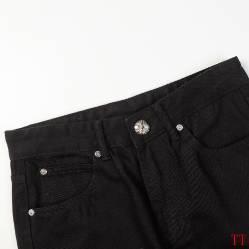 Cheap Chrome Hearts Jeans For Men #1247835 Replica Wholesale [$56.00 USD] [ITEM#1247835] on Replica Chrome Hearts Jeans