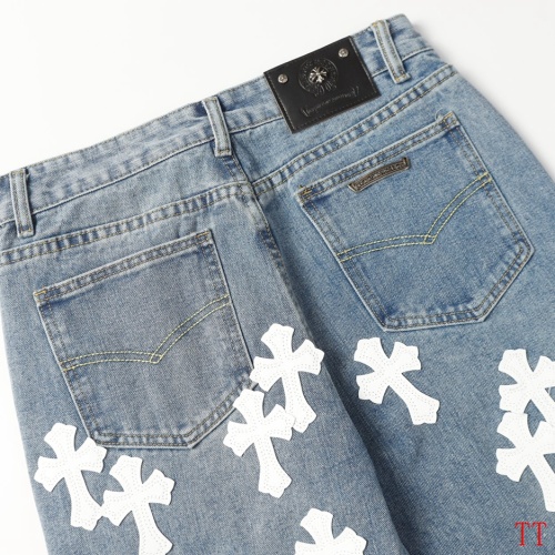 Cheap Chrome Hearts Jeans For Men #1247836 Replica Wholesale [$60.00 USD] [ITEM#1247836] on Replica Chrome Hearts Jeans