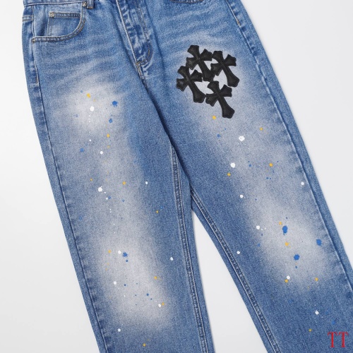 Cheap Chrome Hearts Jeans For Men #1247853 Replica Wholesale [$60.00 USD] [ITEM#1247853] on Replica Chrome Hearts Jeans