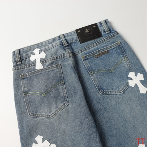 Cheap Chrome Hearts Jeans For Men #1247857 Replica Wholesale [$56.00 USD] [ITEM#1247857] on Replica Chrome Hearts Jeans