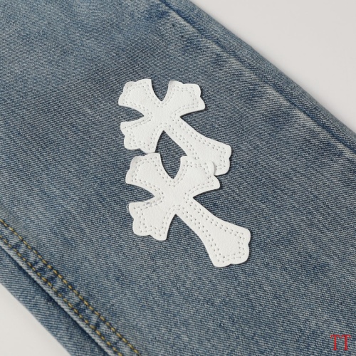 Cheap Chrome Hearts Jeans For Men #1247857 Replica Wholesale [$56.00 USD] [ITEM#1247857] on Replica Chrome Hearts Jeans