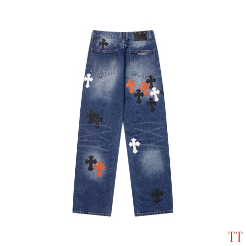 Cheap Chrome Hearts Jeans For Men #1247858 Replica Wholesale [$56.00 USD] [ITEM#1247858] on Replica Chrome Hearts Jeans