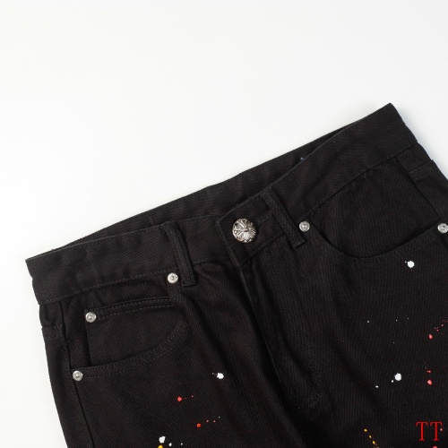 Cheap Chrome Hearts Jeans For Men #1247864 Replica Wholesale [$56.00 USD] [ITEM#1247864] on Replica Chrome Hearts Jeans