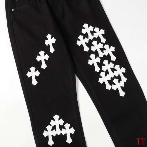 Cheap Chrome Hearts Jeans For Men #1247866 Replica Wholesale [$56.00 USD] [ITEM#1247866] on Replica Chrome Hearts Jeans