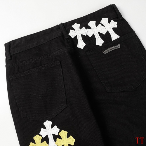 Cheap Chrome Hearts Jeans For Men #1247866 Replica Wholesale [$56.00 USD] [ITEM#1247866] on Replica Chrome Hearts Jeans