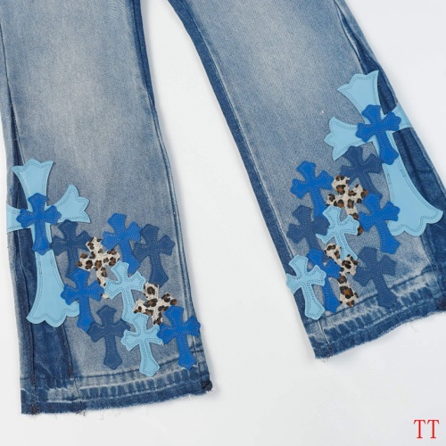 Cheap Chrome Hearts Jeans For Men #1247868 Replica Wholesale [$64.00 USD] [ITEM#1247868] on Replica Chrome Hearts Jeans