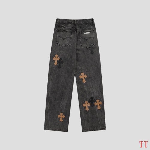 Cheap Chrome Hearts Jeans For Men #1247869 Replica Wholesale [$56.00 USD] [ITEM#1247869] on Replica Chrome Hearts Jeans