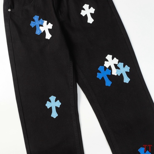 Cheap Chrome Hearts Jeans For Men #1247870 Replica Wholesale [$56.00 USD] [ITEM#1247870] on Replica Chrome Hearts Jeans